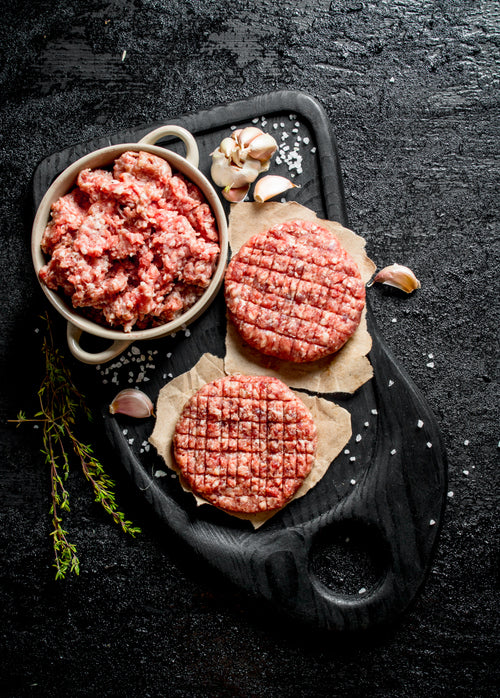 Puur rund gehakt pakket +/-4 kg