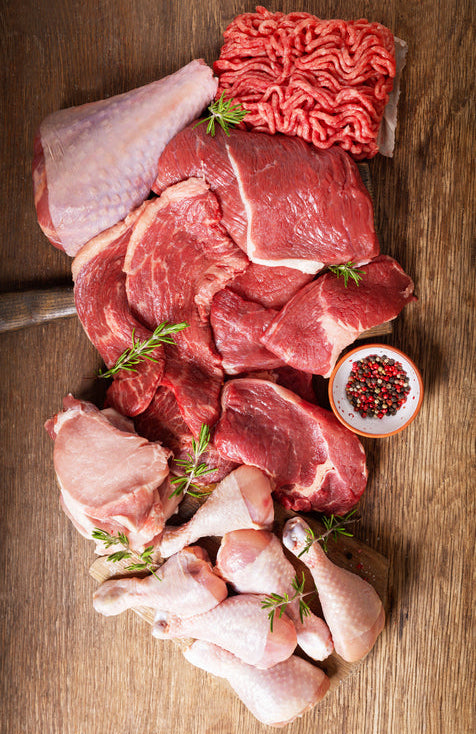 Puur vleisj pakket +/- 10kg